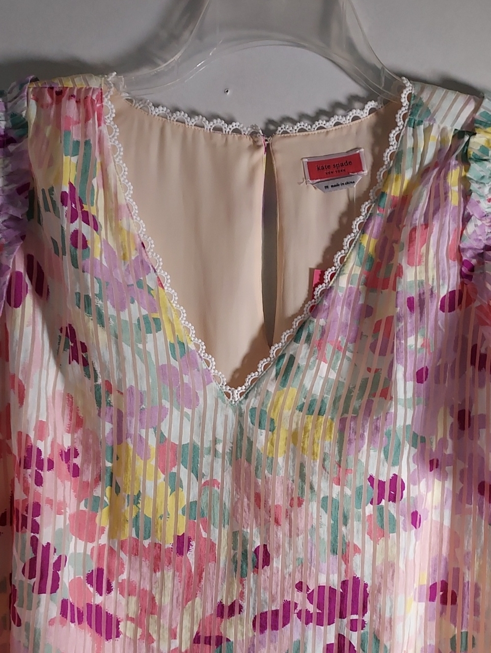 Kate Spade New York Petals Burnout Top ( MED) - Picture 6 of 12